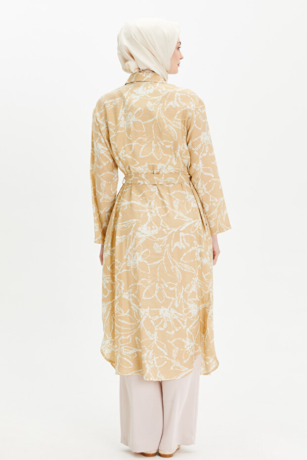 Desenli Uzun Tunik - 6