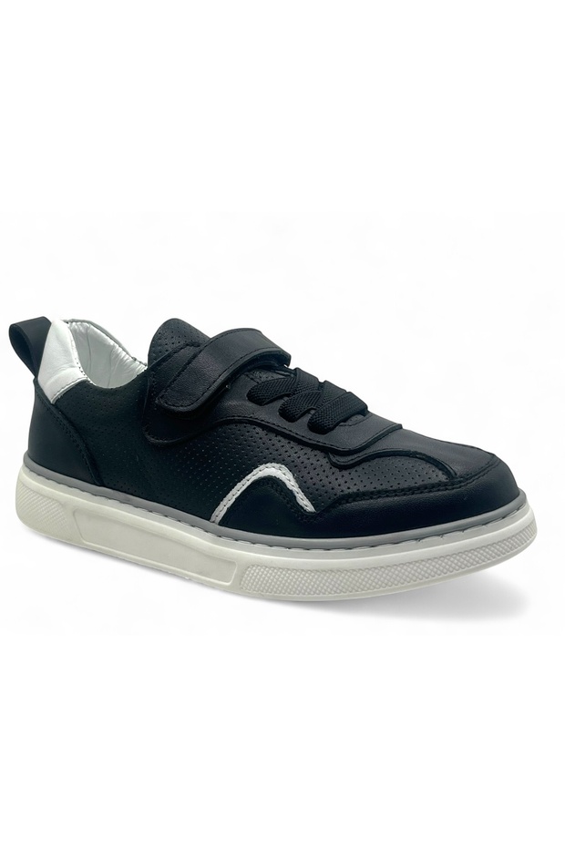 Leather and Orthopedic Sole Children's Casual Shoes