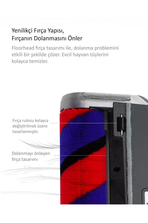 JİMMY JV83 DİKEY SÜPÜRGE BAŞLIĞI - SADECE BAŞLIK - 2