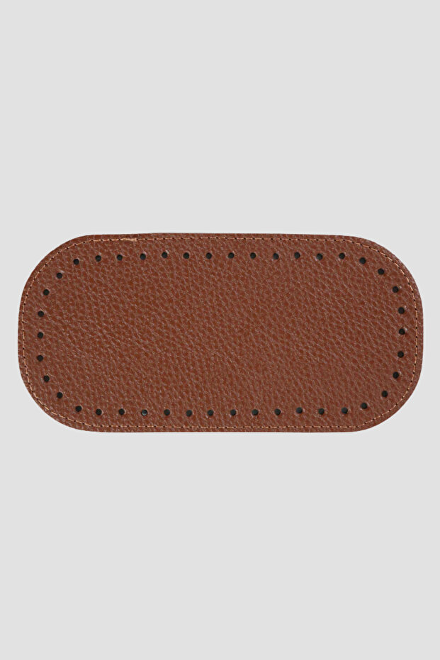 Çanta Tabanı 20x10 cm Oval Taba - 1
