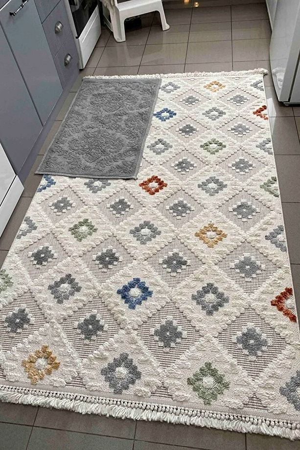Mirelle 7806 Multi - Salon, Koridor (Yolluk), Mutfak, Antre, Yatak ve Oturma Odası Halısı - 1
