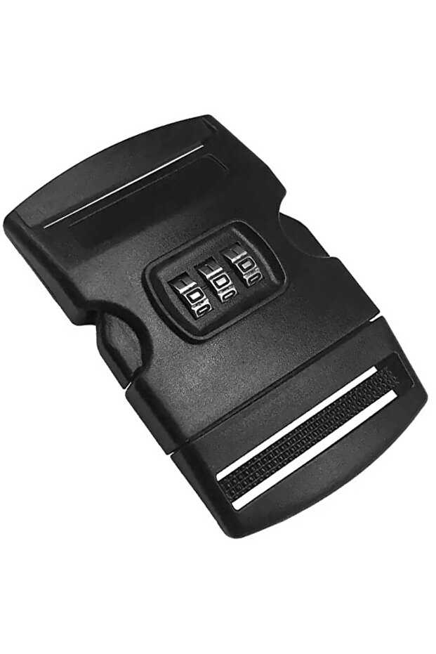 Luggage strap with code, blue, 400 cm - 3