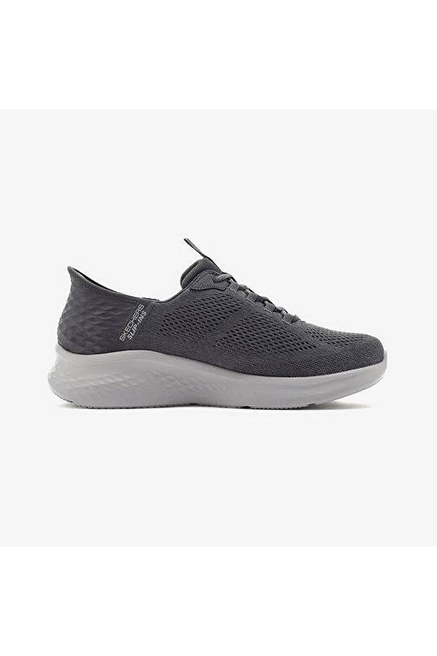 Skech - Lite Pro - Primebase Erkek Gri Spor Ayakkabı - 2