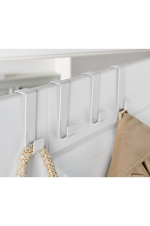 Kapı Askısı, 4 lü Set, Beyaz - 1