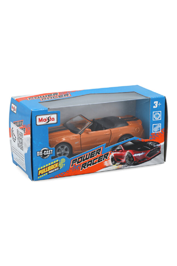 Pull Back Power Racer Car - 2
