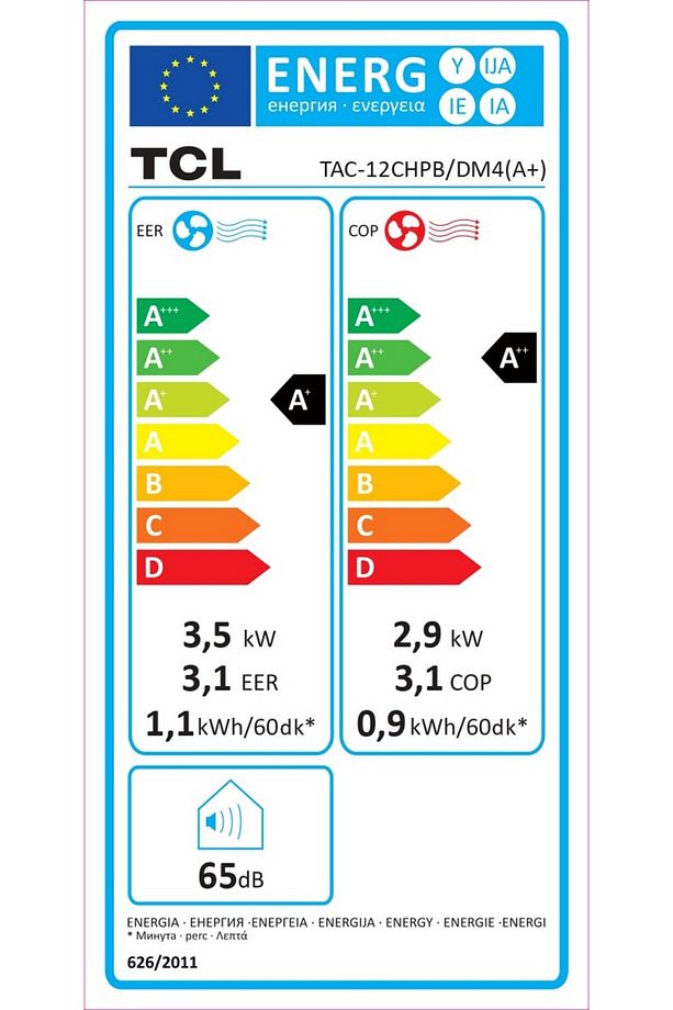 12.000 BTU Klima – A+ Enerji Sınıfı, Portatif, Sessiz ve Verimli (TAC-12CHPB/DM4(A+)) - 7