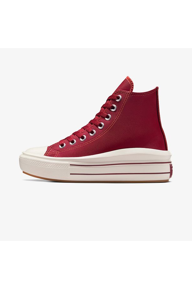 Chuck Taylor All Star Move Platform Unisex Kırmızı Platform Sneaker - 4