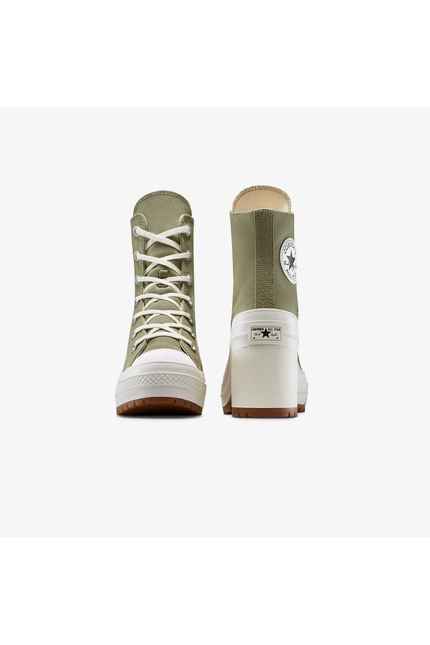 Chuck 70 De Luxe Platform Kadın Haki Sneaker - 3