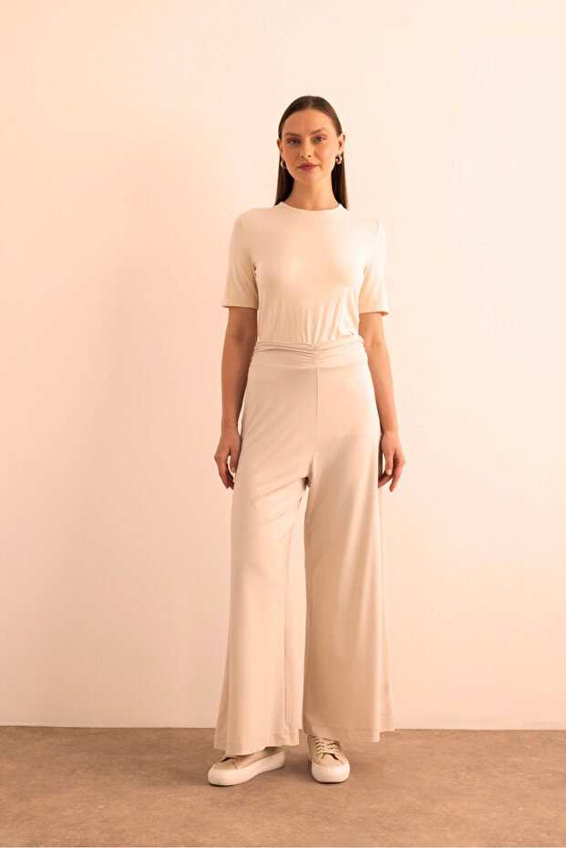 Örme Pantolon Etek - 1