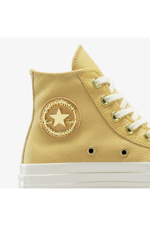 Chuck 70 Taylored Lux Unisex Sarı Sneaker - 8