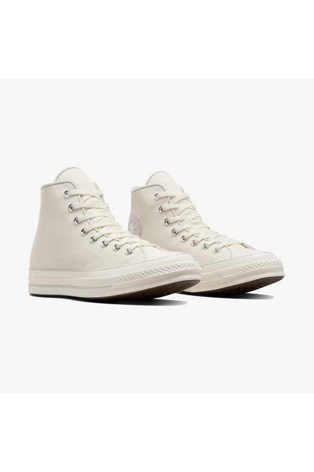 Chuck 70 Unisex Krem Sneaker - 2