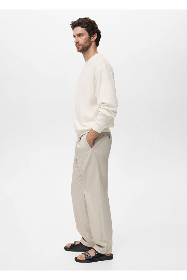 %100 pamuklu relaxed fit sweatshirt - 5