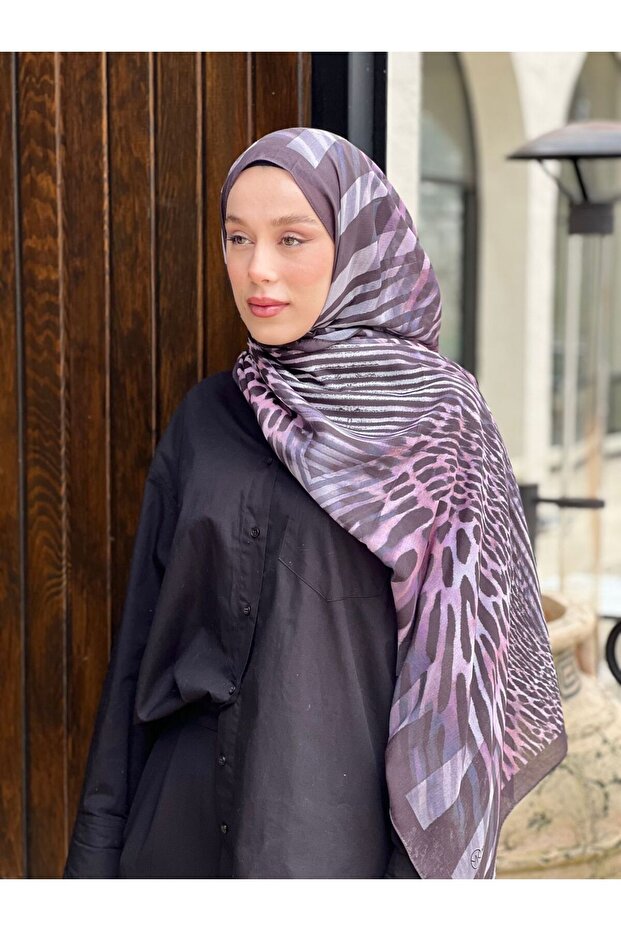 شال بارس بنمط لينا - 2