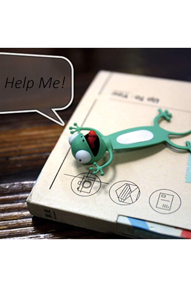 علامة مرجعية على شكل ضفدع لطيف - 4