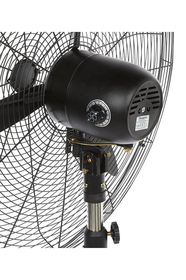 DEXTEL Endüstriyel Sanayi Tipi 2 in 1 Mega Vantilatör 80cm Pervane %100 Bakır Sargılı Motor - 3