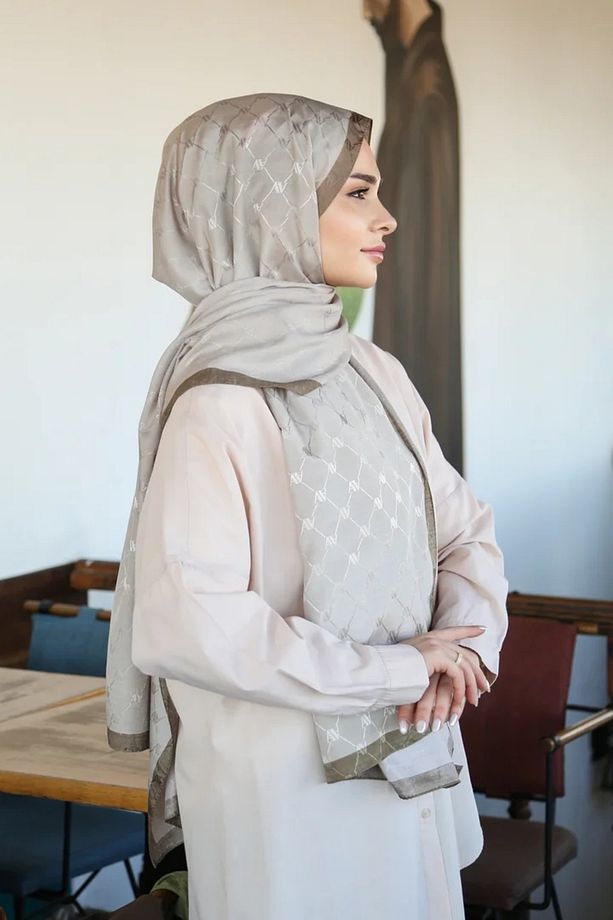 Trend Monogram Şal 2 - 5
