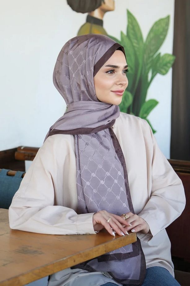 Trend Monogram Şal 2 - 5