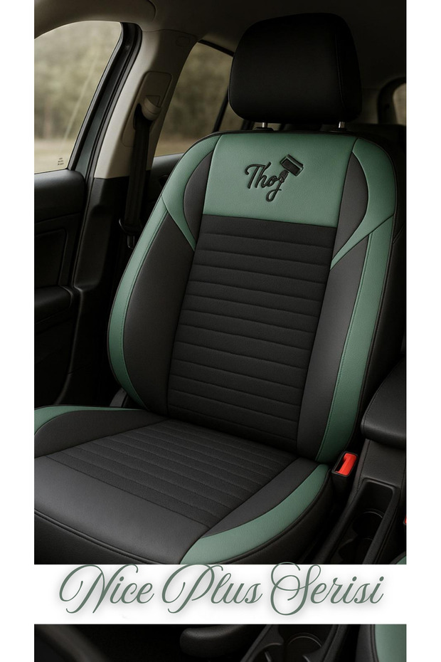 غطاء مقعد السيارة المتوافق مع سلسلة NICE Plus من Seat Ateca