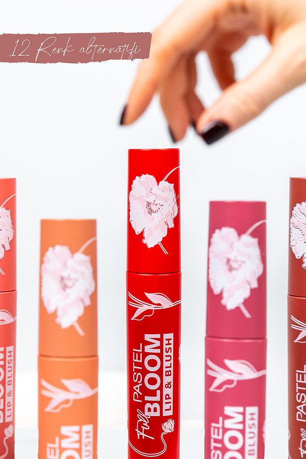 Full Bloom Lip & Blush No:72 Groovy - Dudak ve Yanak Renklendirici 4.8 ml - 5