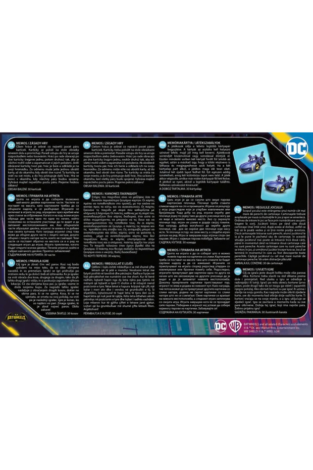Joc memos mini batwheels - 3