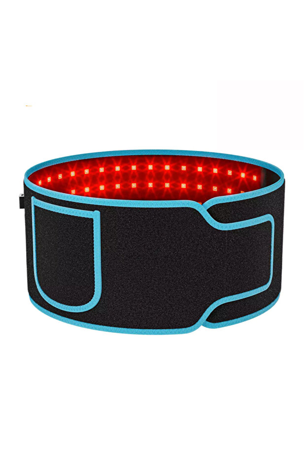 Black Red Light Health Care Belt 100 LED Infrared Lamp Red Light Therapy Massage Machine For Body B