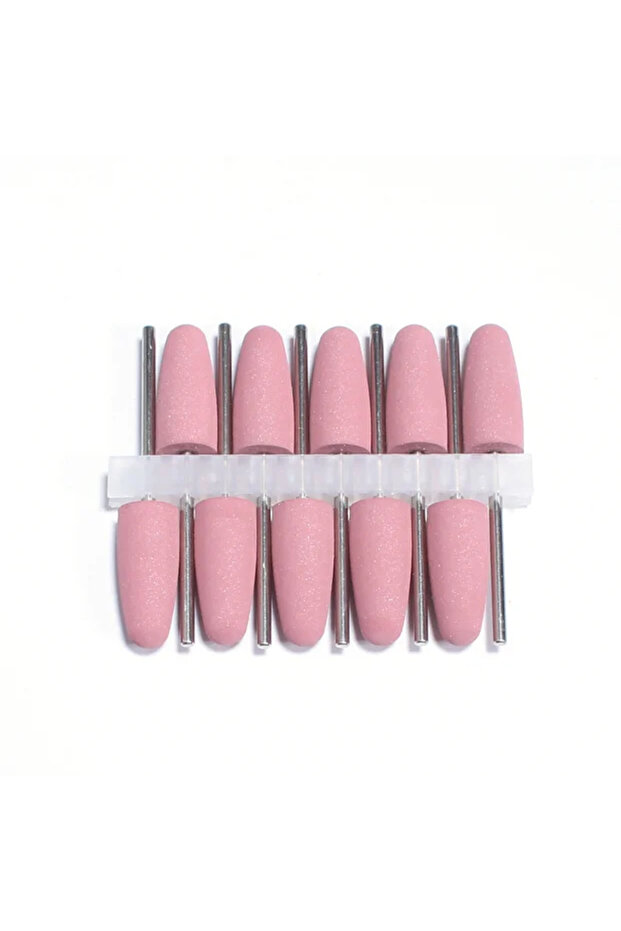 P2E-10 10pcs Nail Drill Bit Manicure Drills Electric Rotary Milling Cutter Polishing Tools Nail B..
