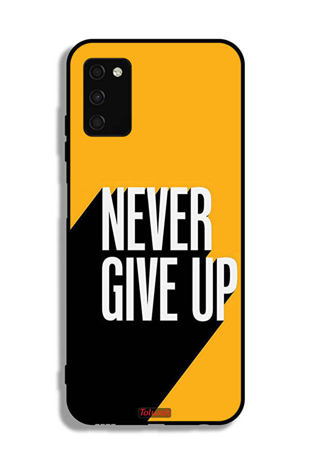 Samsung Galaxy A02s Protective Case Cover Never Give Up