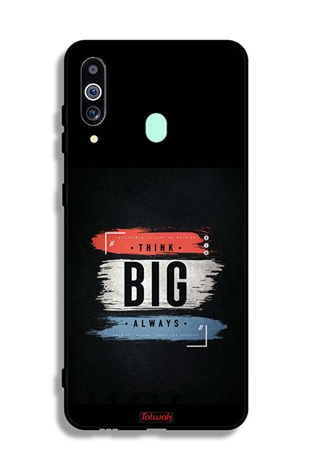 غطاء حماية لهاتف Samsung Galaxy A60 - فكر دائمًا بشكل كبير