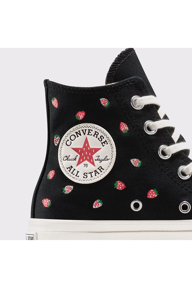 Chuck 70 Strawberries Unisex Siyah Sneaker - 8