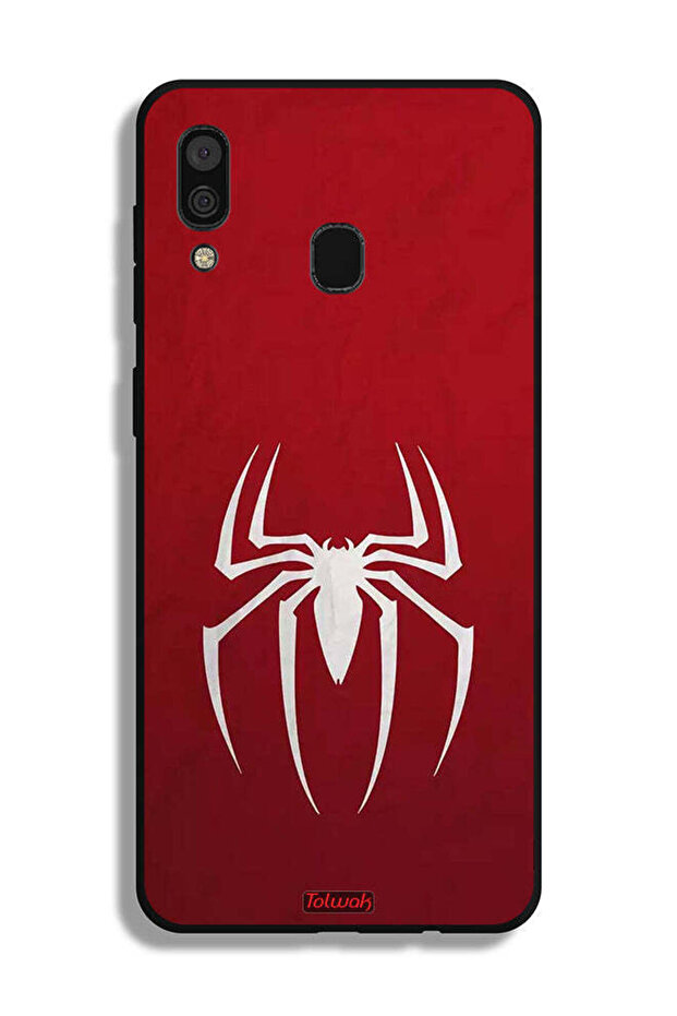 Samsung Galaxy A20 Protective Case Cover Spider Icon