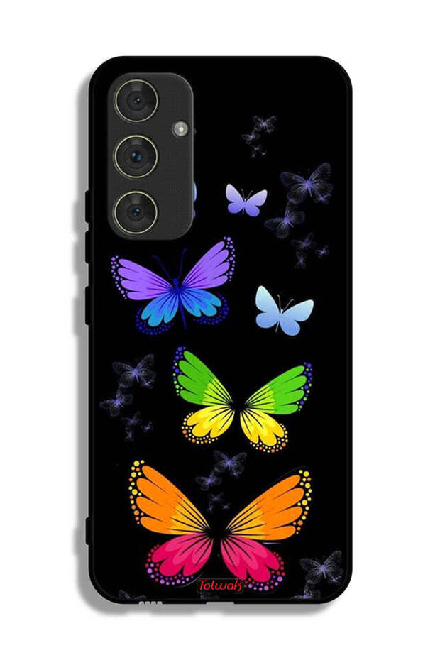 Samsung Galaxy A54 5G Protective Case Cover Colorful Butterflies