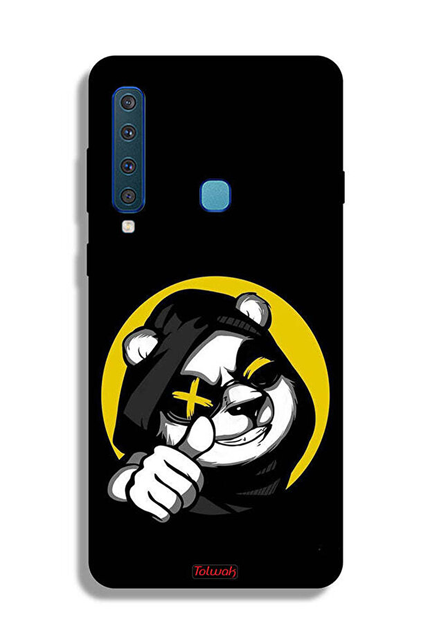 غطاء حماية لهاتف Samsung Galaxy A9 (2018) بتصميم قطة مارشميلو لطيفة