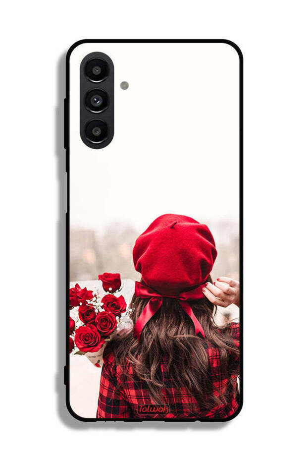 Samsung Galaxy A13 5G Protective Case Cover Holding Flowers