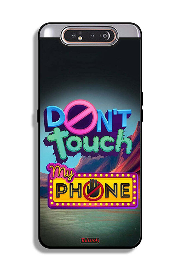 Samsung Galaxy A80 Protective Case Cover Do Not Touch My Phone