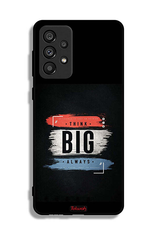 غطاء حماية لهاتف Samsung Galaxy A73 5G - فكر دائمًا بشكل كبير
