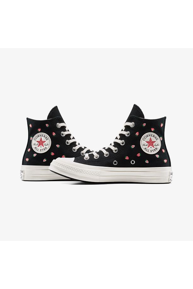 Chuck 70 Strawberries Unisex Siyah Sneaker - 5