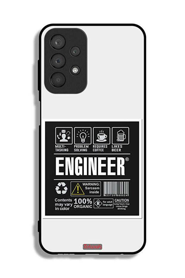 Samsung Galaxy A23 Protective Case Cover Engineer Sticker