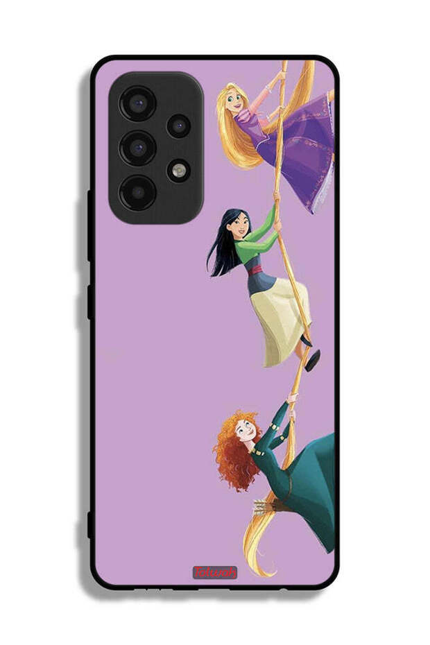 Samsung Galaxy A53 5G Protective Case Cover Girls Climbing Art