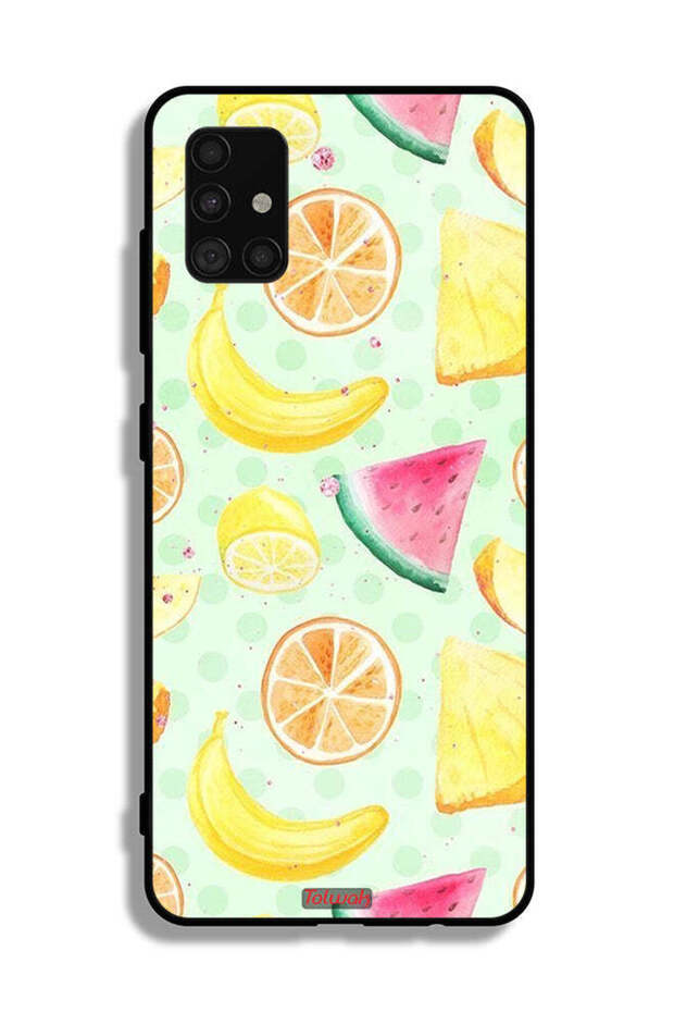 Samsung Galaxy A51 4G Protective Case Cover Fruits Watercolor Art