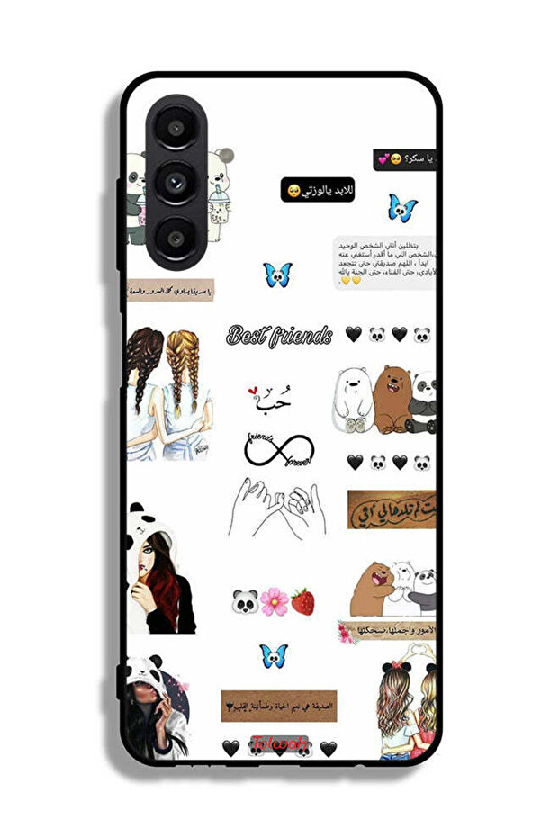 Samsung Galaxy A13 5G Protective Case Cover Arabic Quotes And Stickers