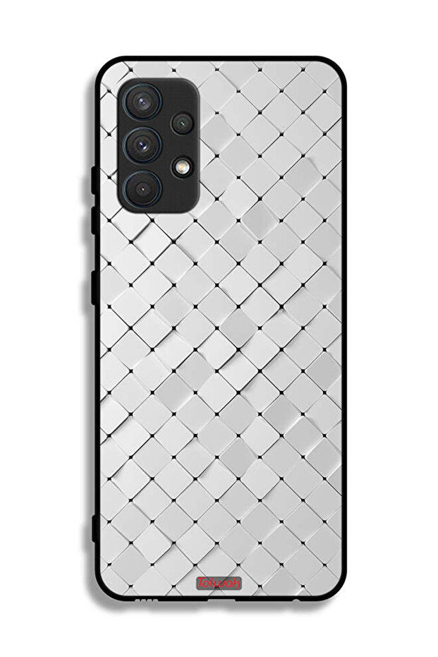 Samsung Galaxy A32 4G Protective Case Cover Tiles Texture