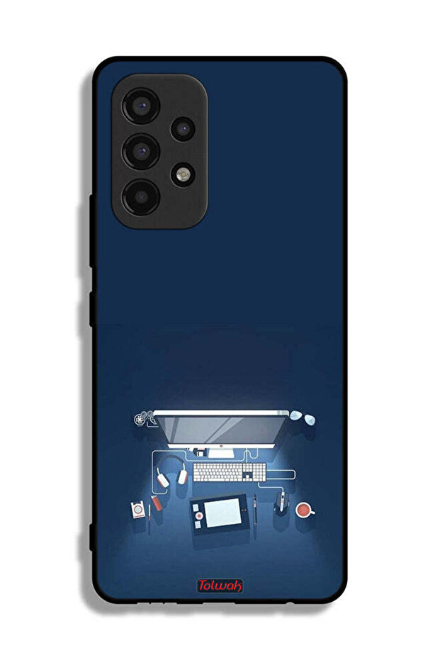 Samsung Galaxy A53 5G Protective Case Cover Computer Desk Art