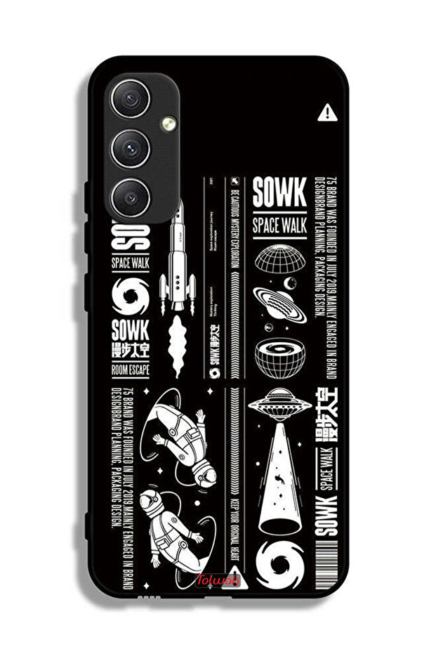 Samsung Galaxy A34 5G Protective Case Cover Sowk Space Walk Sticker
