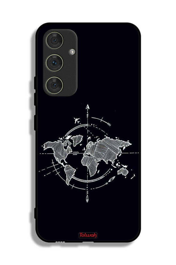 Samsung Galaxy A54 5G Protective Case Cover Compass Art
