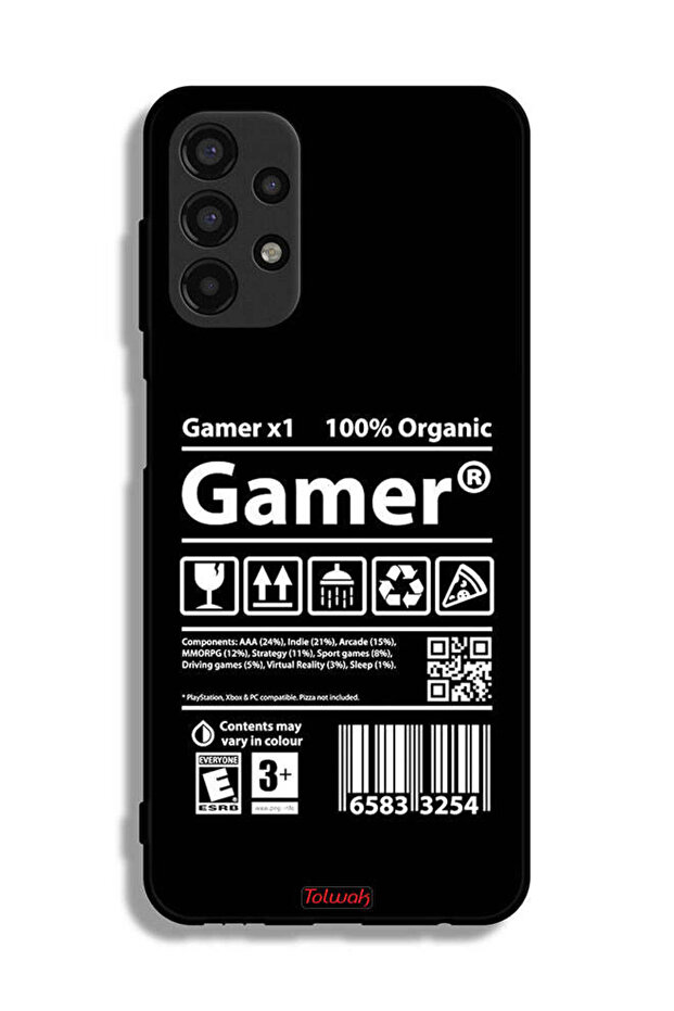 Samsung Galaxy A13 4G Protective Case Cover Gamer Sticker