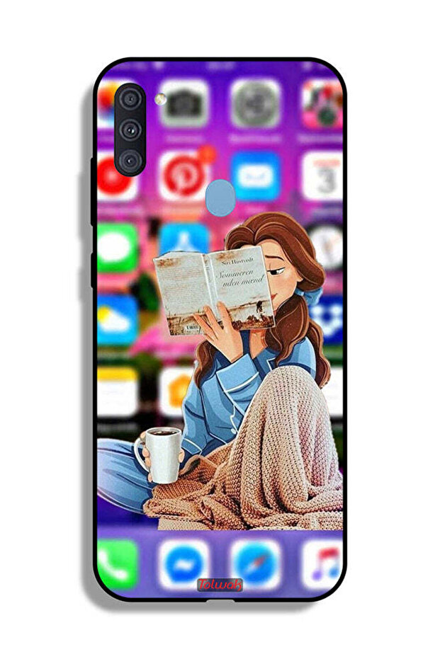 غطاء حماية لهاتف Samsung Galaxy A11 - قراءة