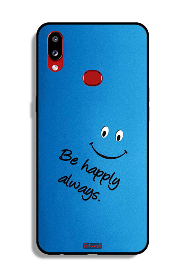 غطاء حماية سامسونج جالاكسي A10s Samsung Galaxy A10s كن سعيدًا دائمًا