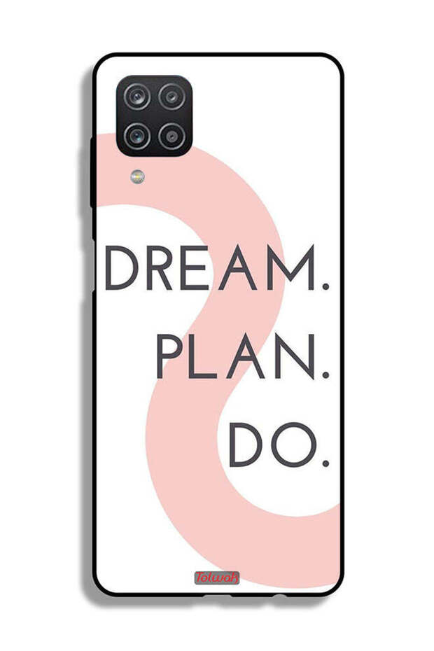 غطاء حماية لهاتف Samsung Galaxy A12 Dream Plan Do
