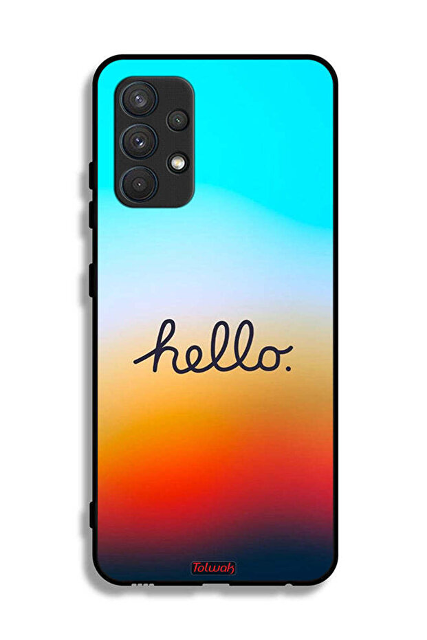 Samsung Galaxy A32 4G Protective Case Cover Hello