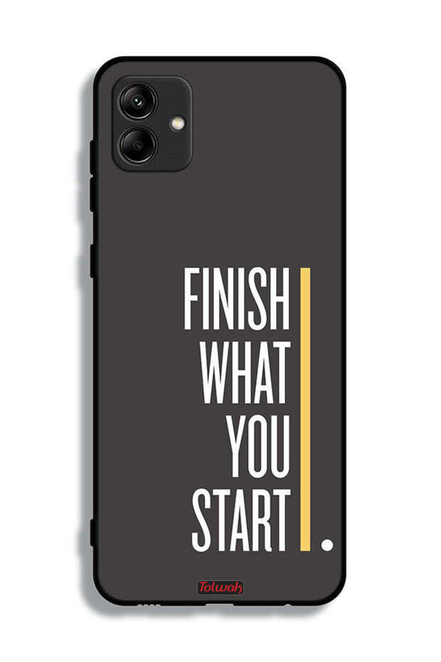Samsung Galaxy A04 Protective Case Cover Finish What You Start